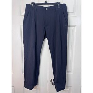 Under Armour Mens Golf‎ Pants Size 36x32 Black Performance Athletic